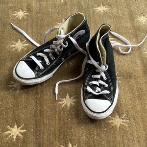 Kids Black Sneakers